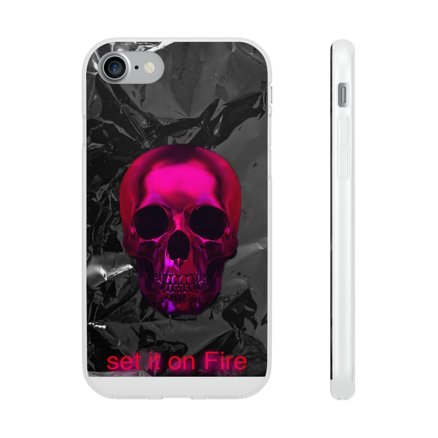 Fire Skull Phone Case