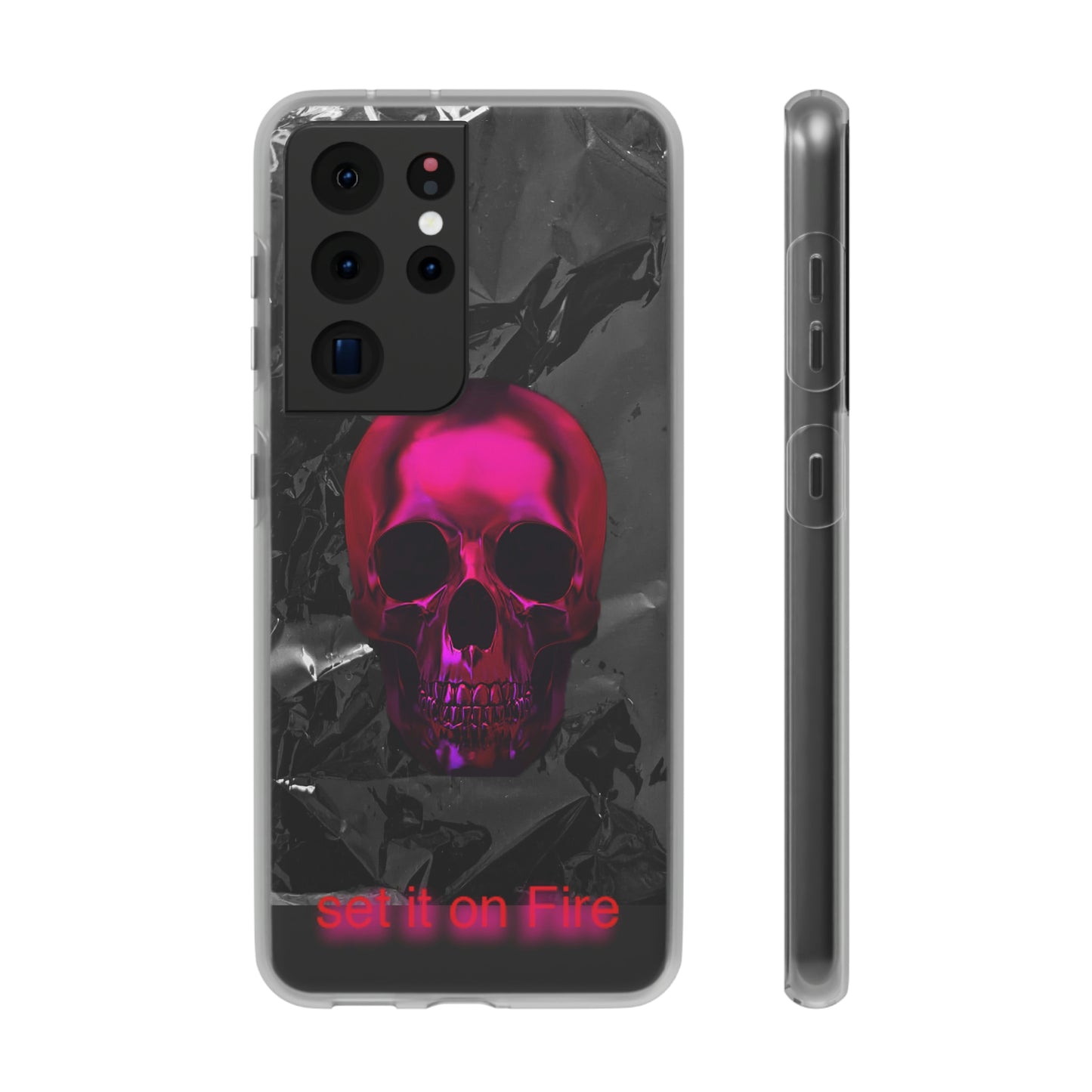 Fire Skull Phone Case