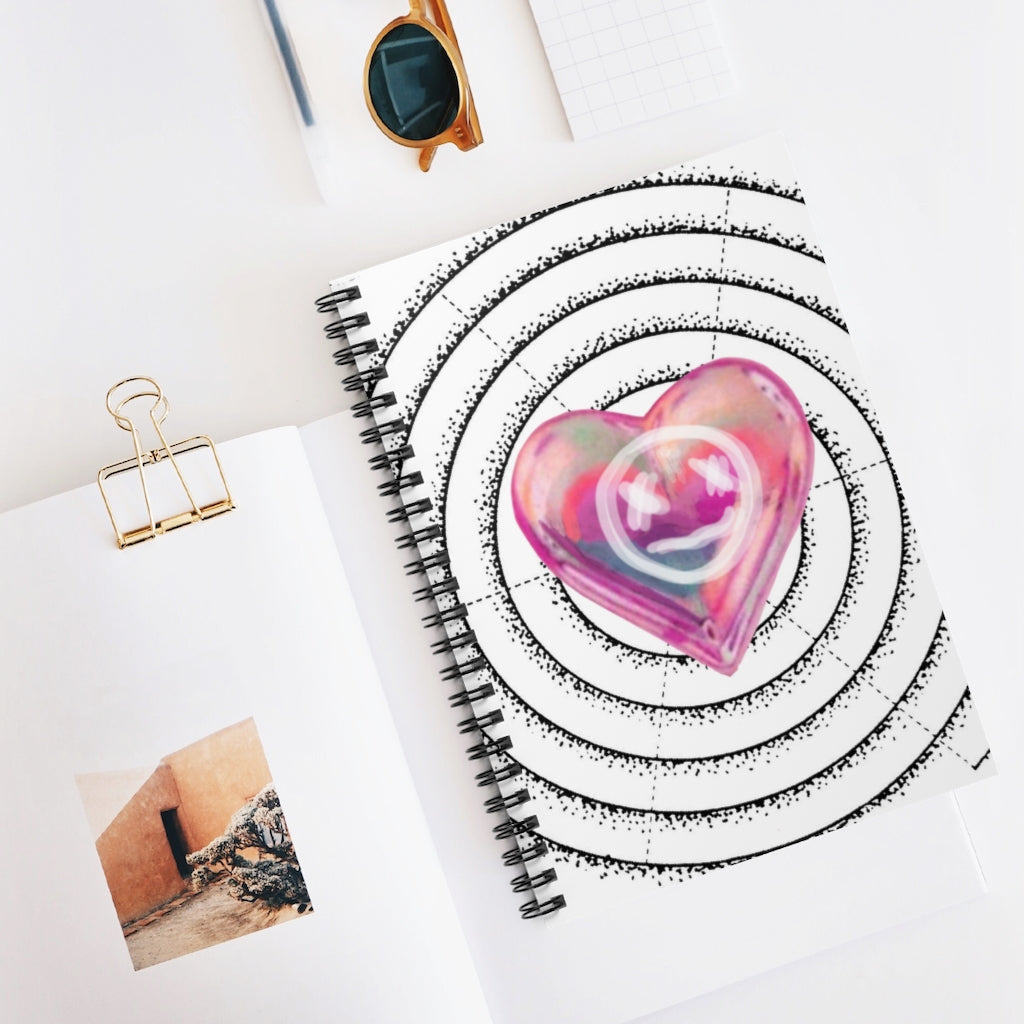 Spiral Heart Notebook