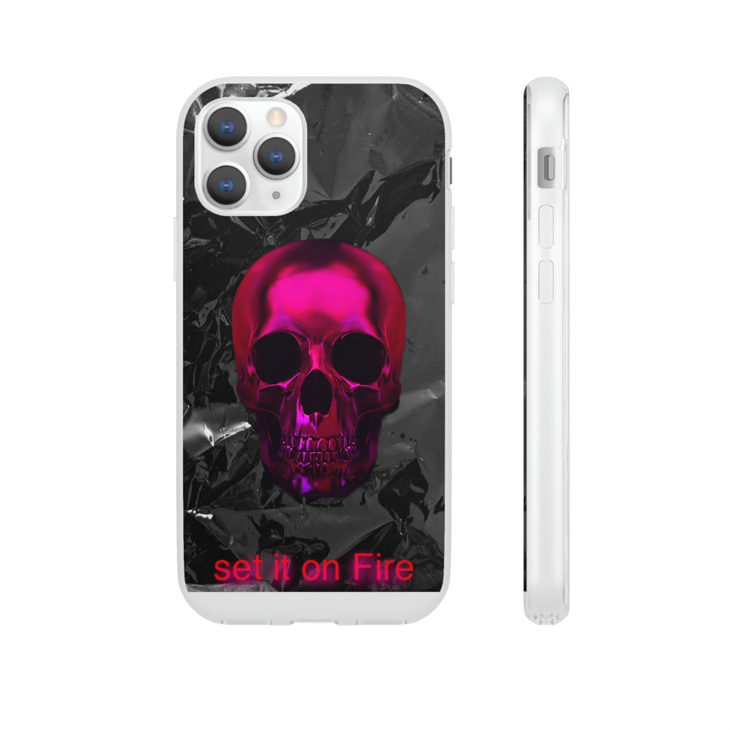 Fire Skull Phone Case