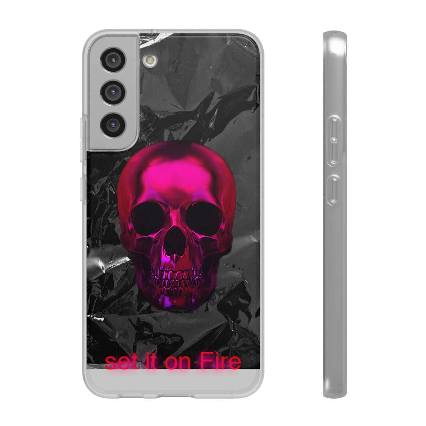 Fire Skull Phone Case