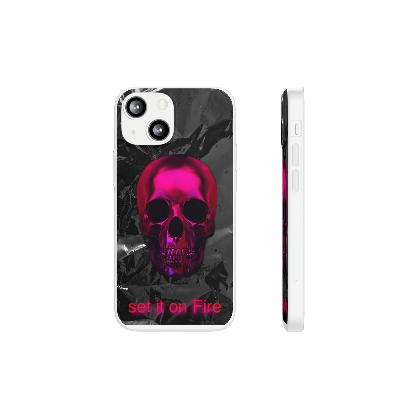 Fire Skull Phone Case