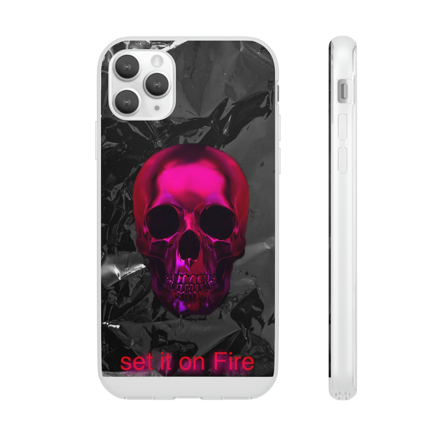 Fire Skull Phone Case