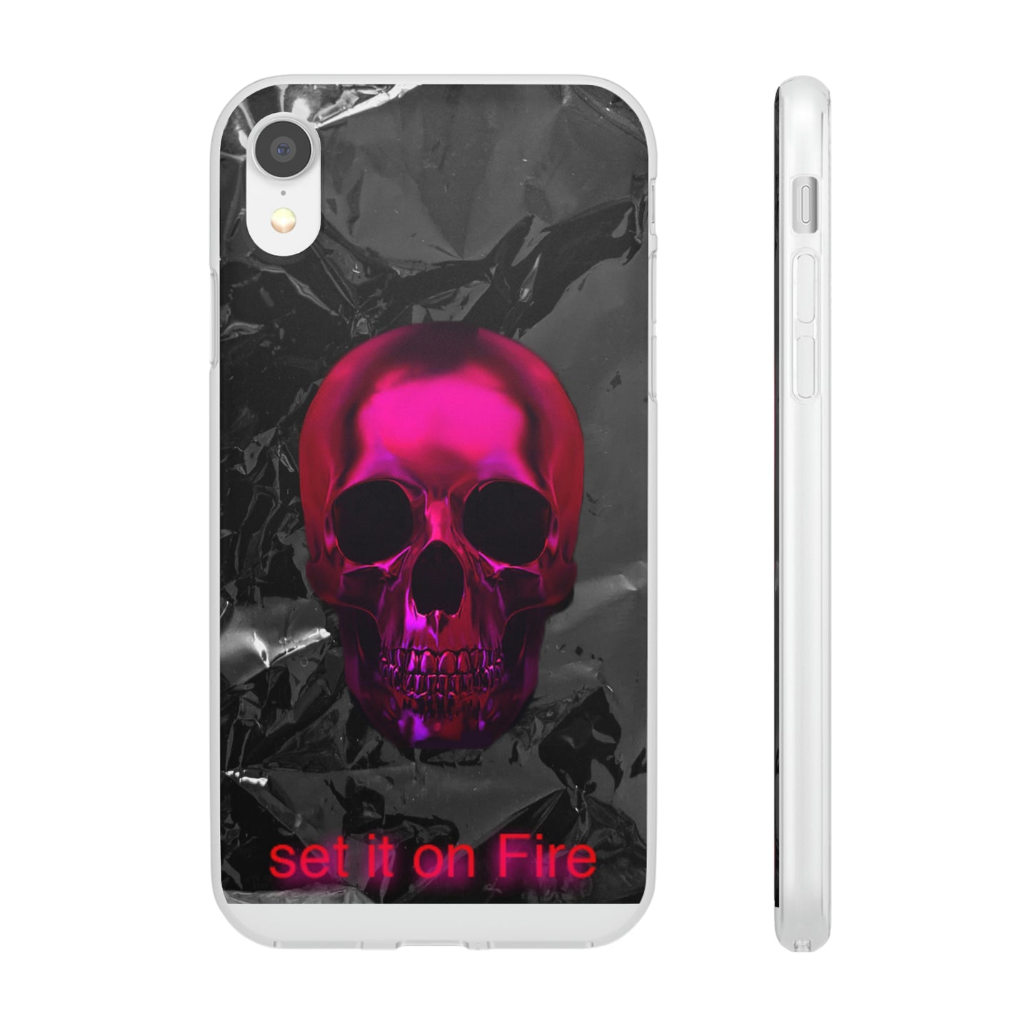 Fire Skull Phone Case