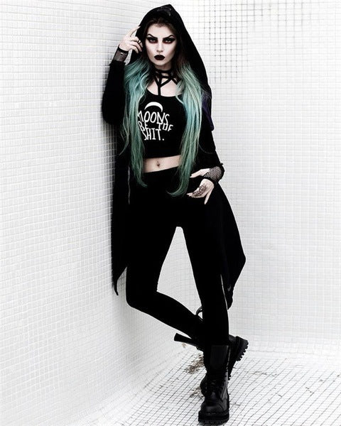 Goth Lover Hooded Jacket
