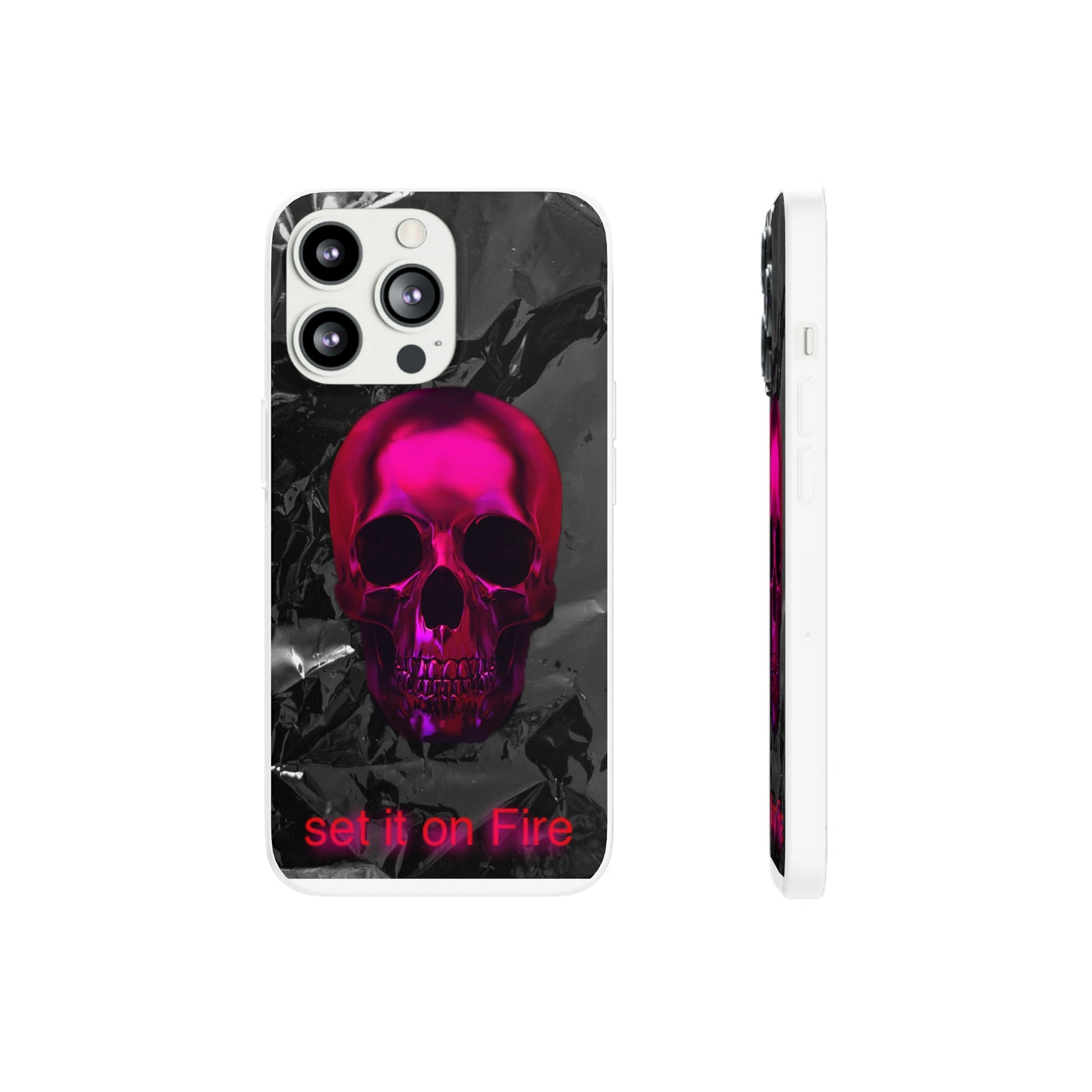Fire Skull Phone Case