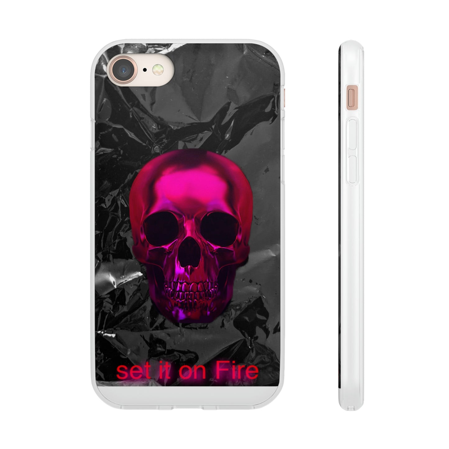 Fire Skull Phone Case