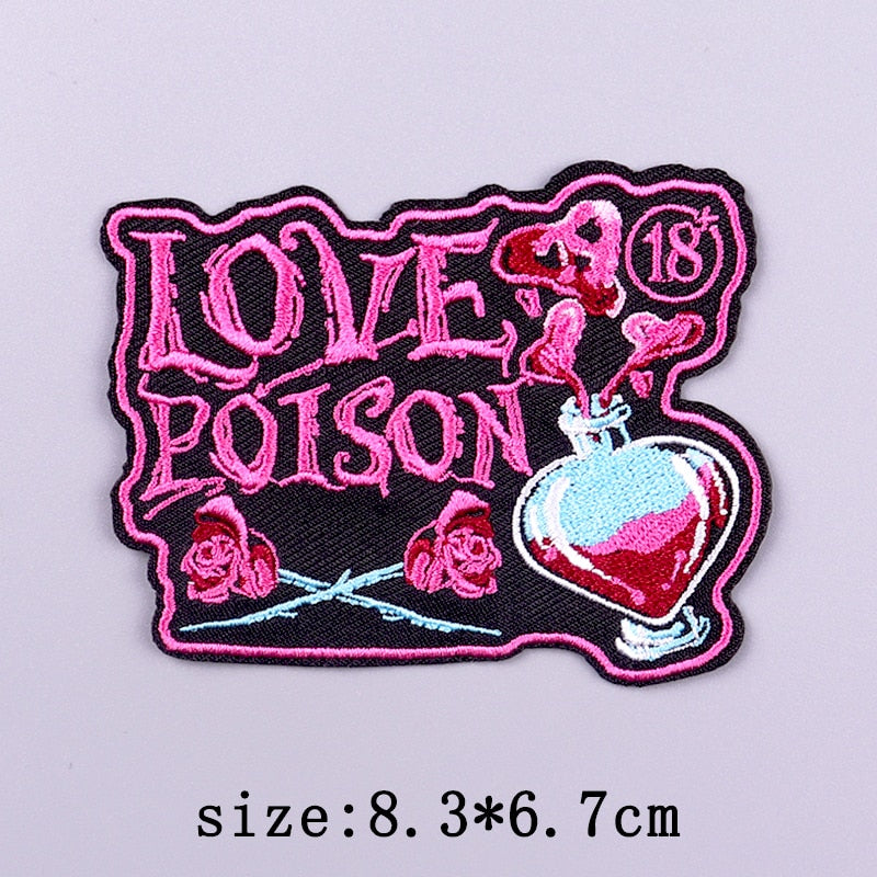 Light Up Quotes Patches