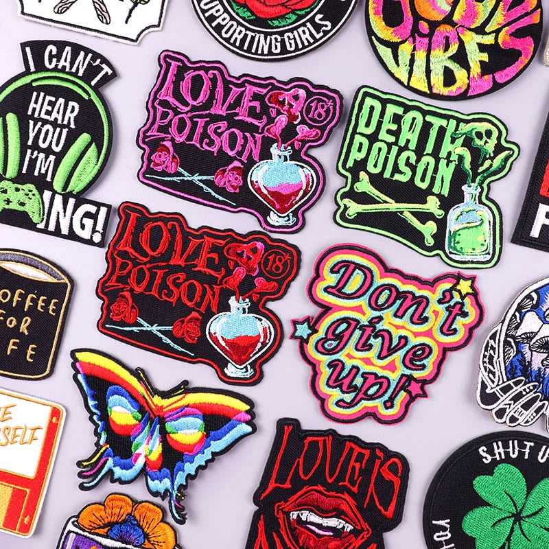 Light Up Quotes Patches