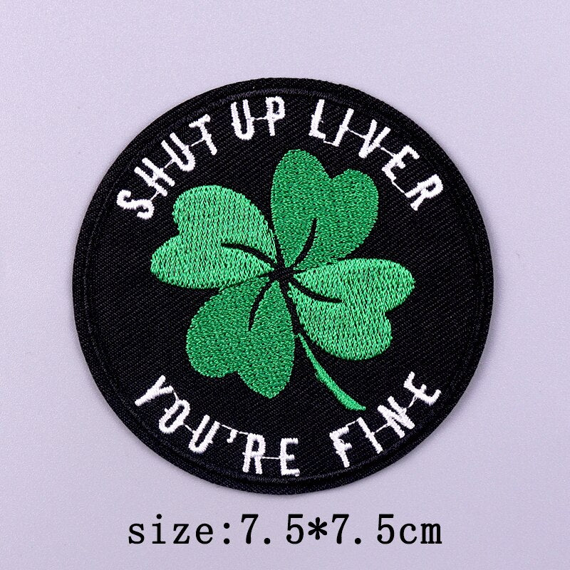 Light Up Quotes Patches