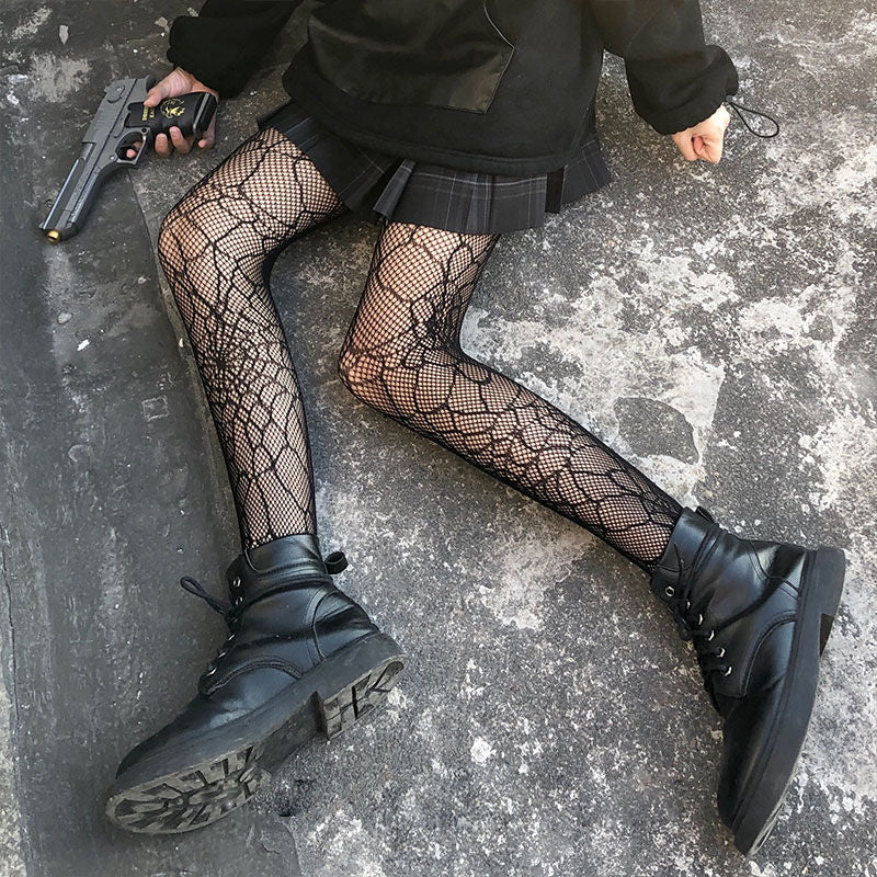 Spider Web Tights