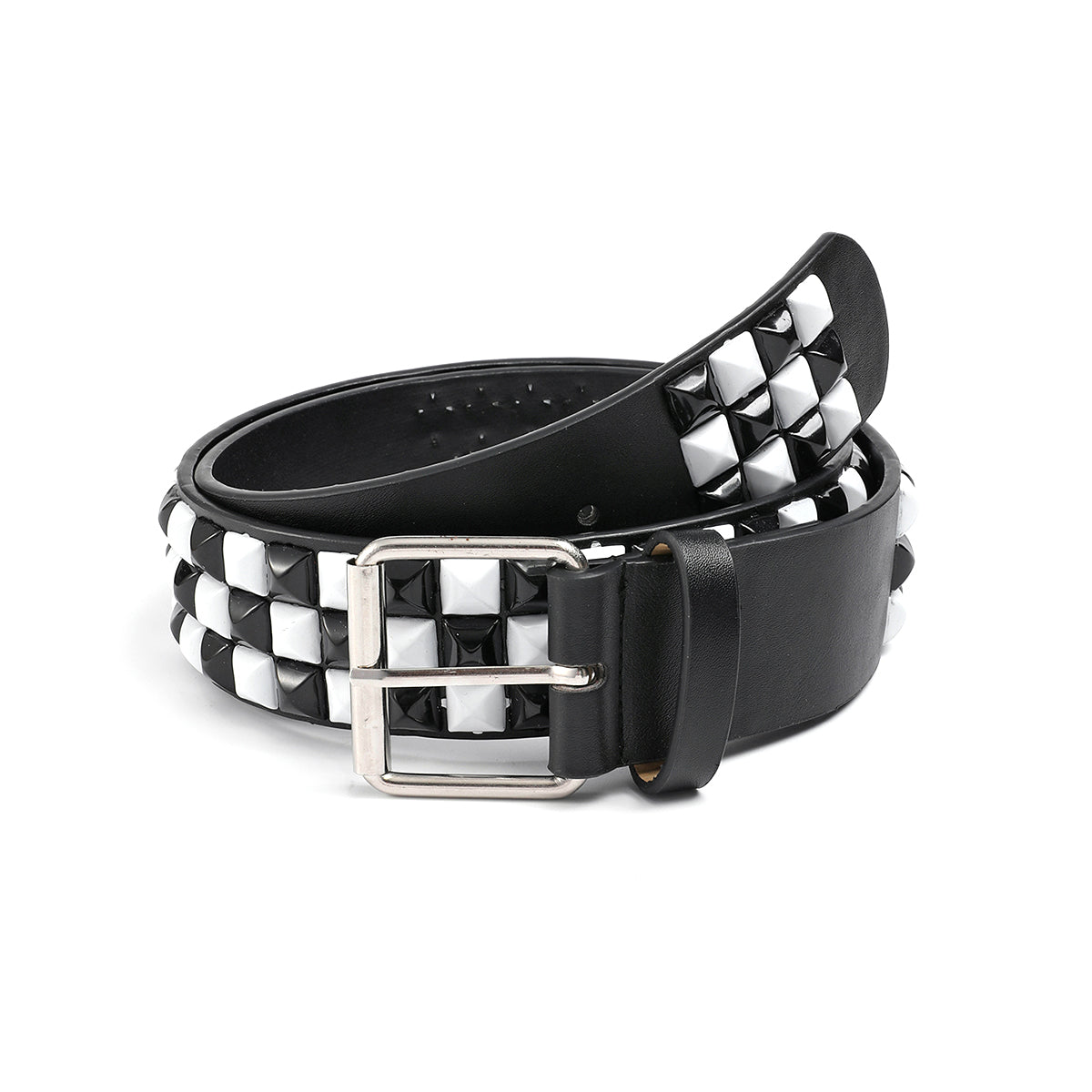 Checkered B&W Belt