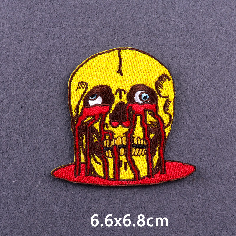 Skull Paradise Patches