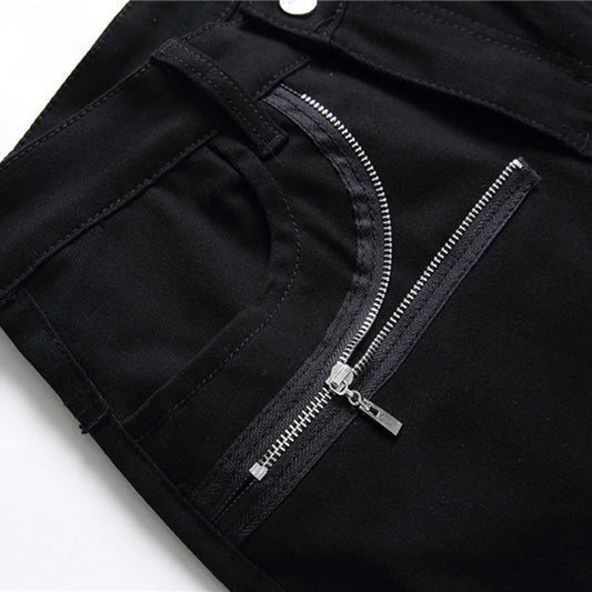 Patchwork Denim Jeans