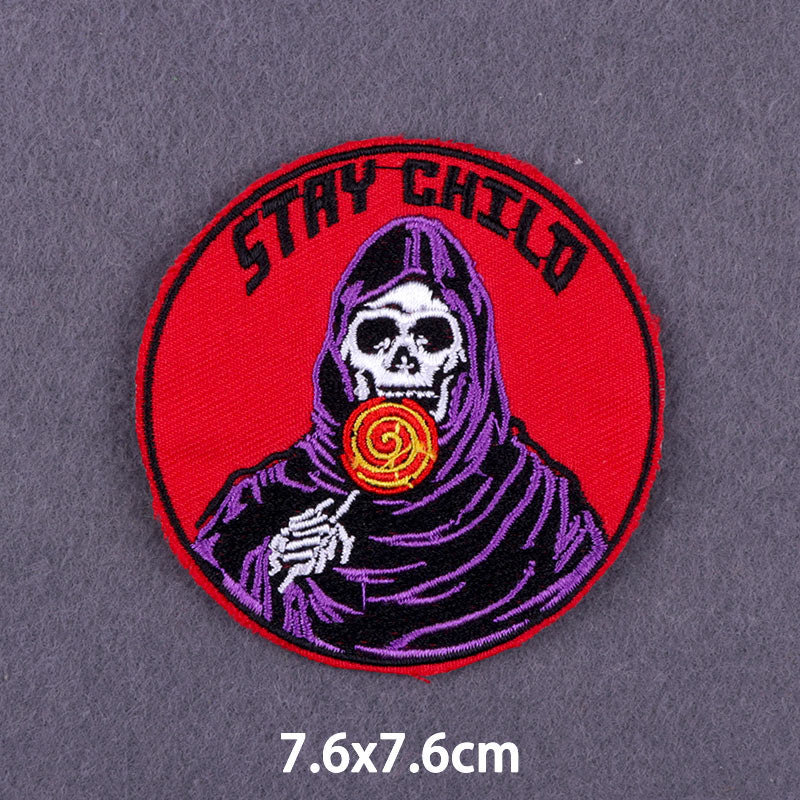 Skull Paradise Patches