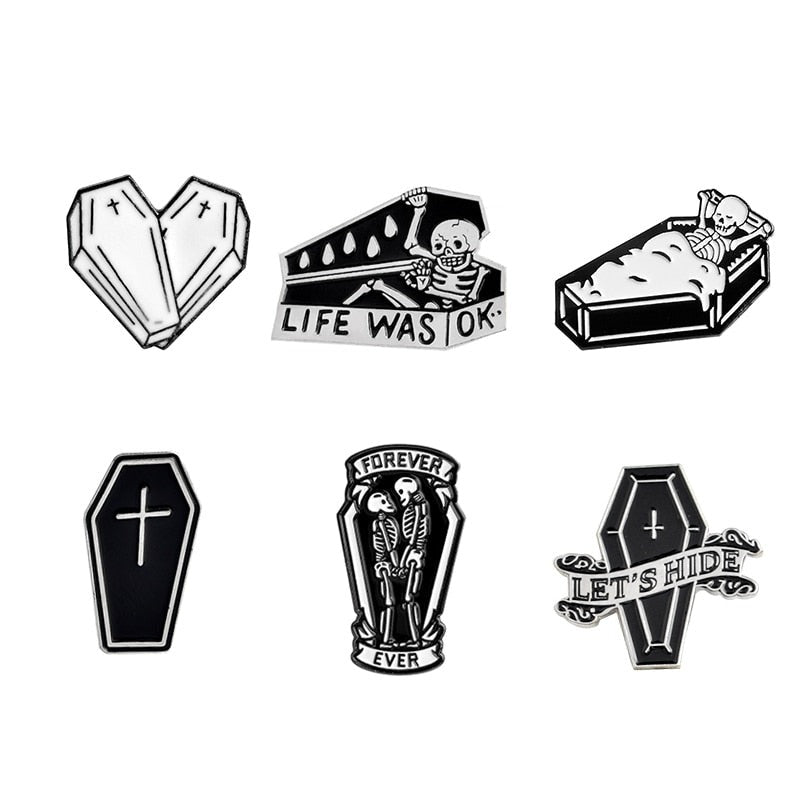 Life Was Ok Pins