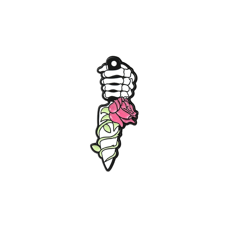 Skull Life Pins