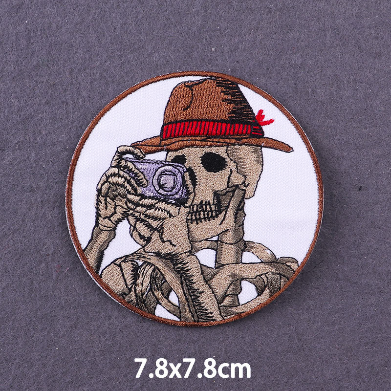 Skull Paradise Patches