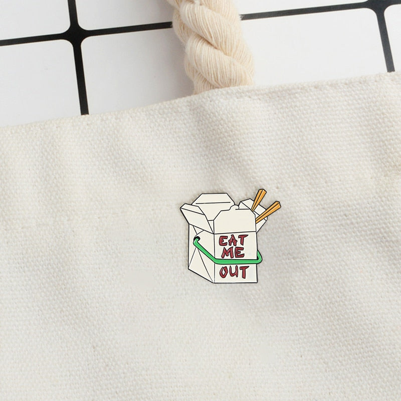 Eat Me Out Pin