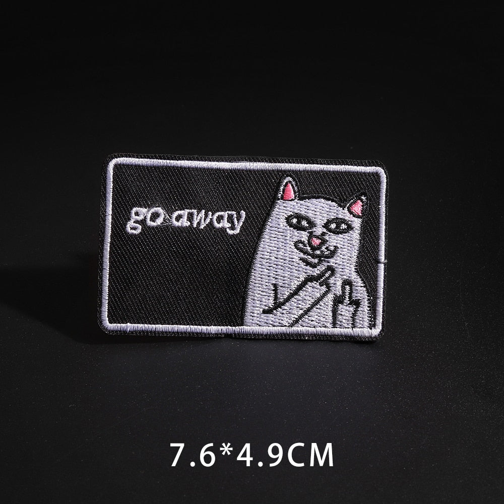 Wolf Cat Set Patches
