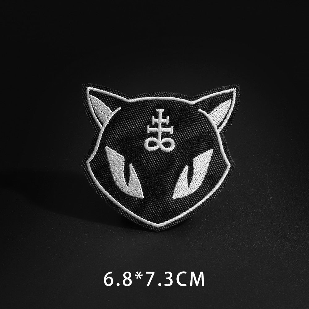 Wolf Cat Set Patches
