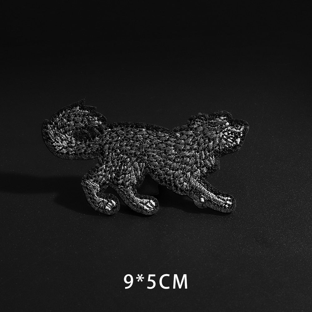 Wolf Cat Set Patches