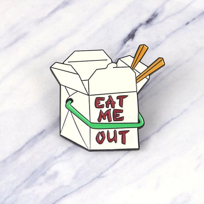 Eat Me Out Pin