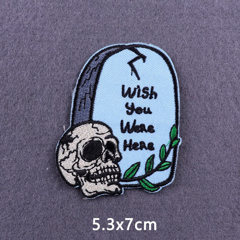 Skull Paradise Patches