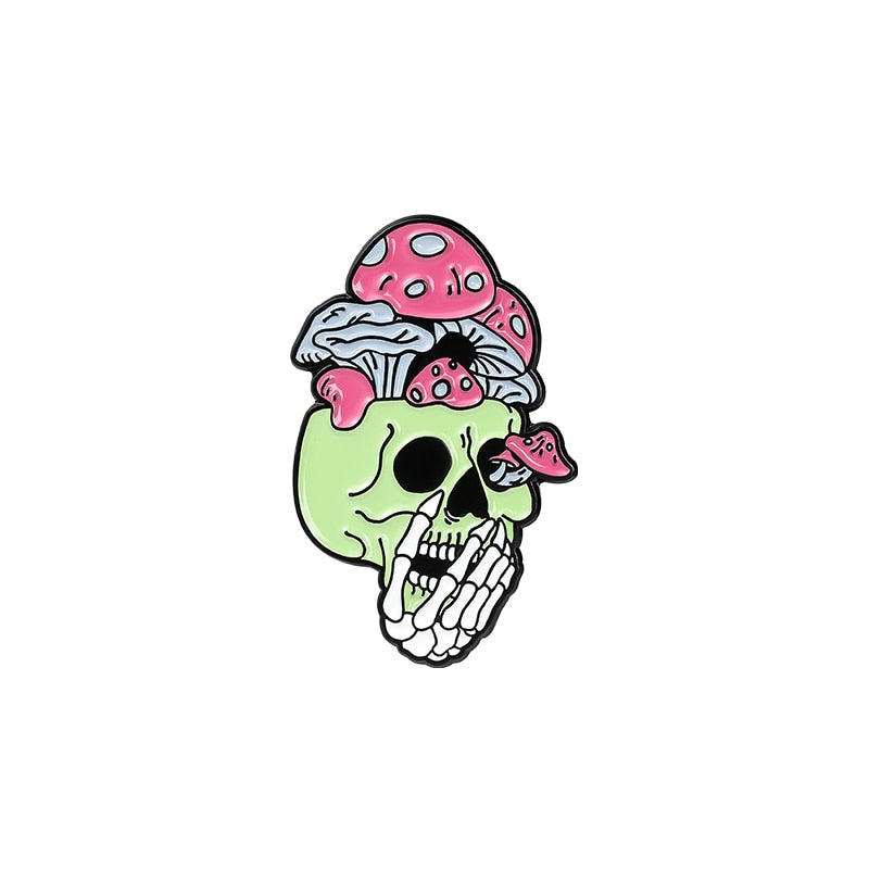 Skull Life Pins
