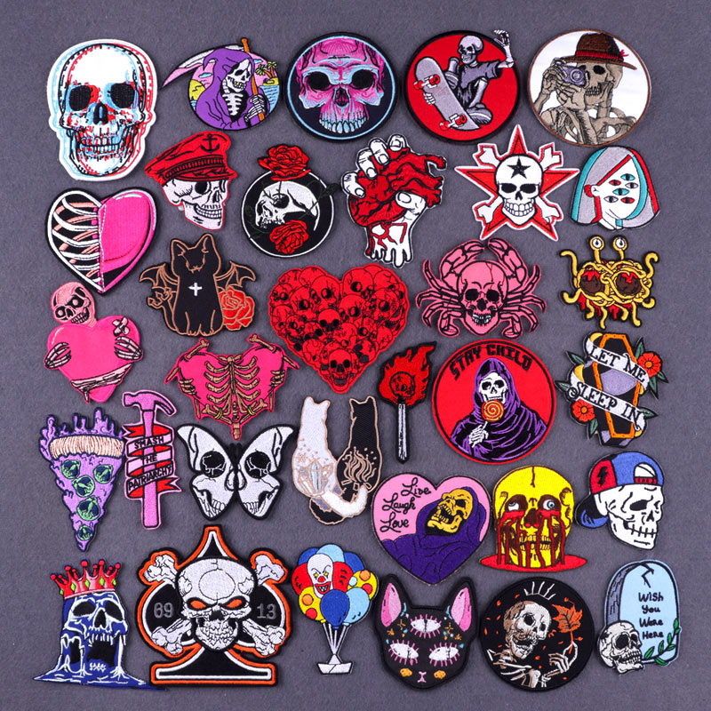 Skull Paradise Patches