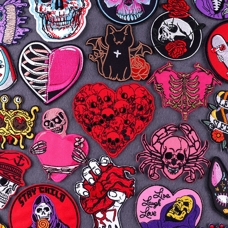 Skull Paradise Patches
