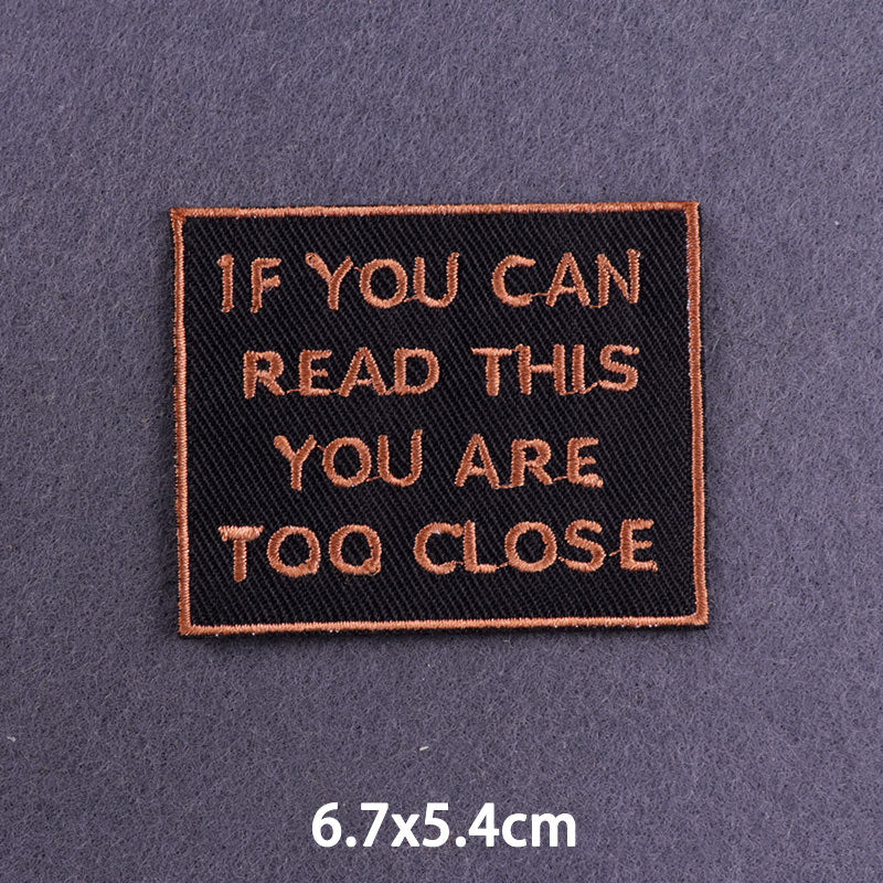 Goth On Edge Patches