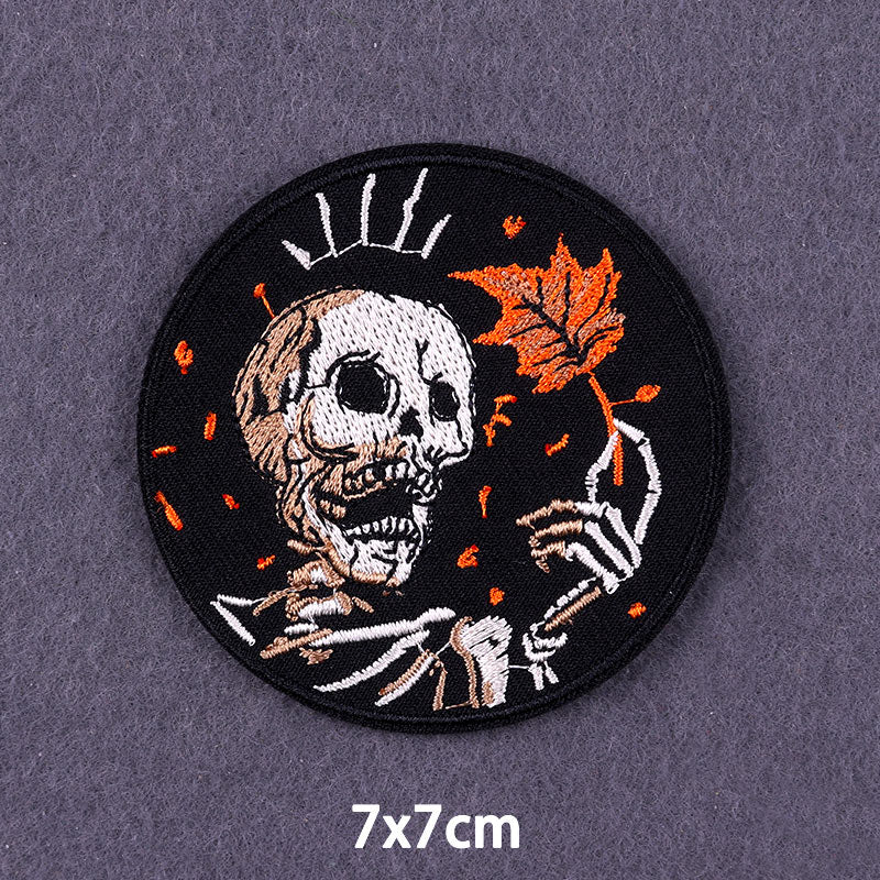 Skull Paradise Patches