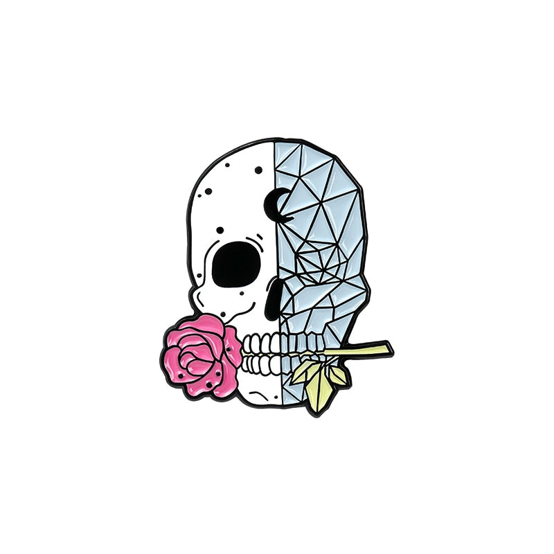 Skull Life Pins