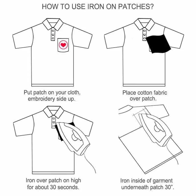 Cross Patches Set