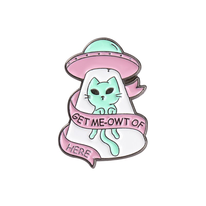 Alien Cats Pins