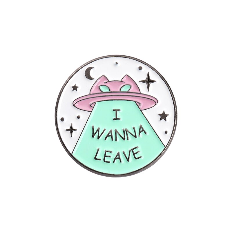 Alien Cats Pins