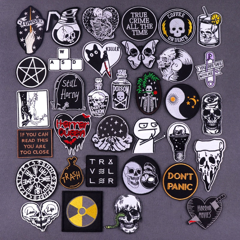 Goth On Edge Patches