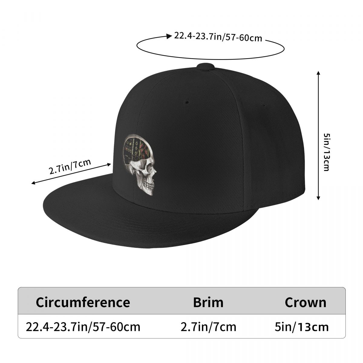 Skull Wire Brain Cap