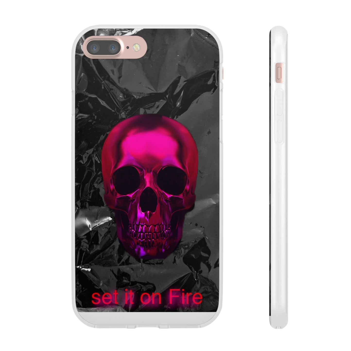 Fire Skull Phone Case