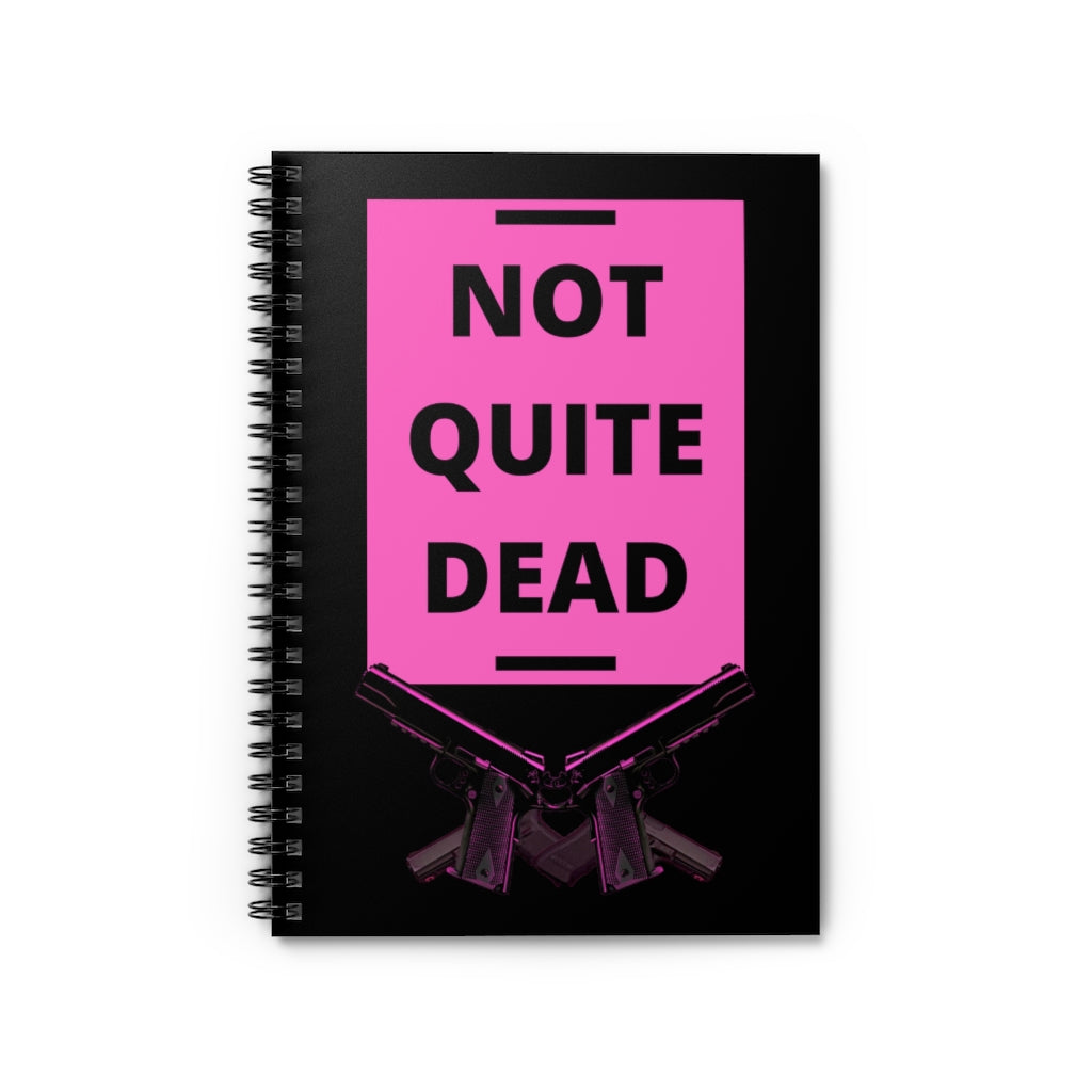 Note Quiet Dead Notebook