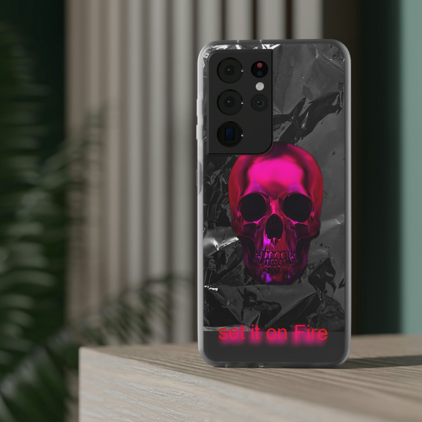 Fire Skull Phone Case
