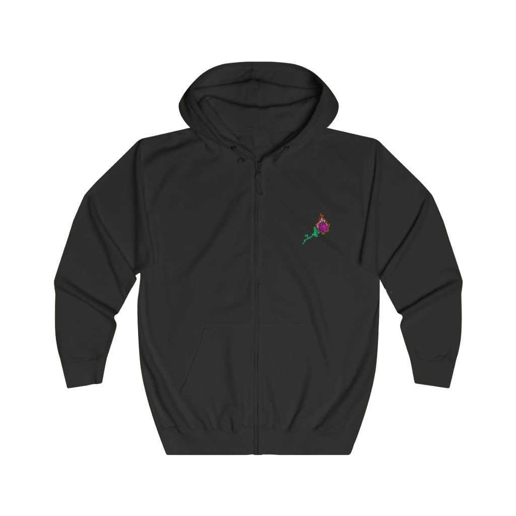 Burning Rose Hoodie