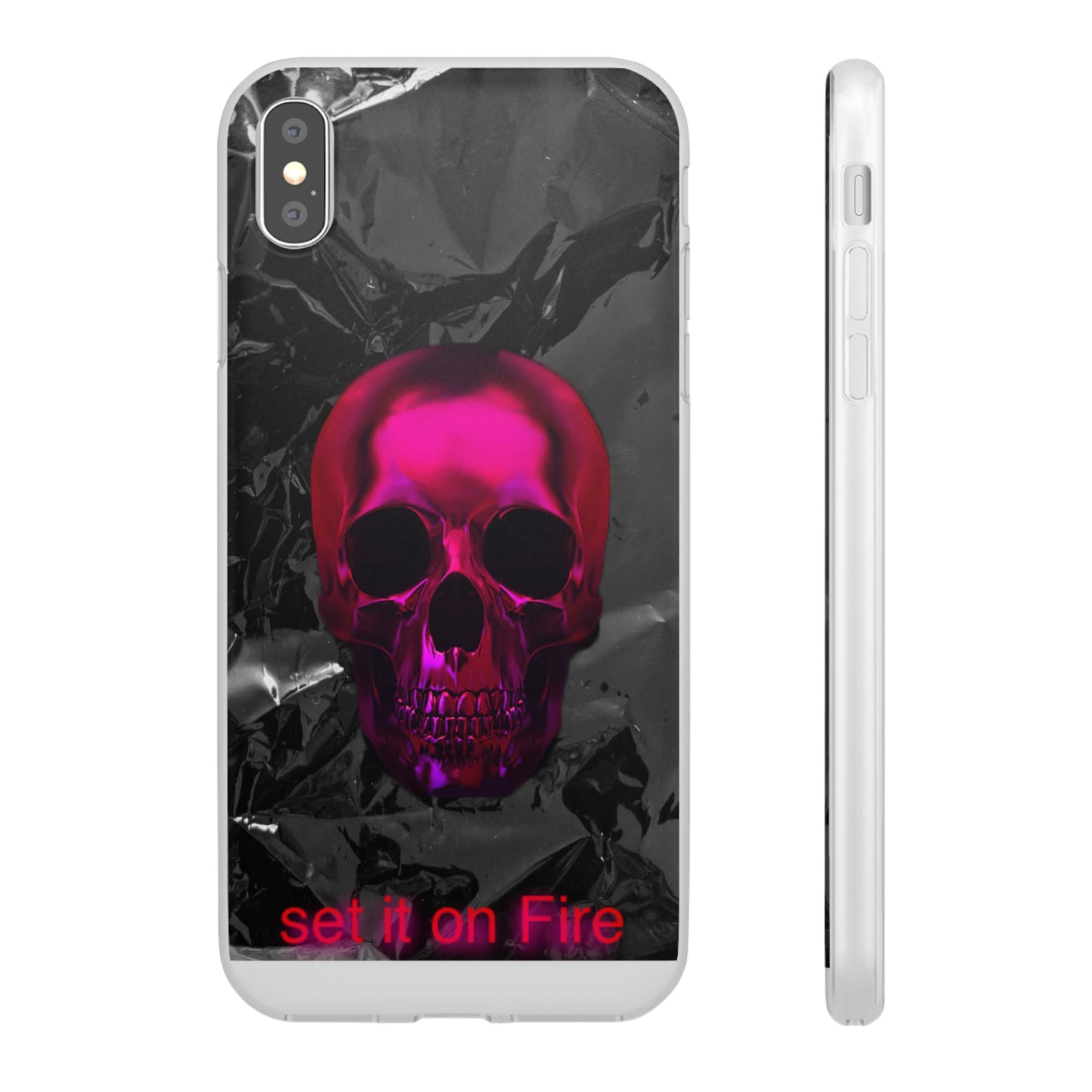 Fire Skull Phone Case