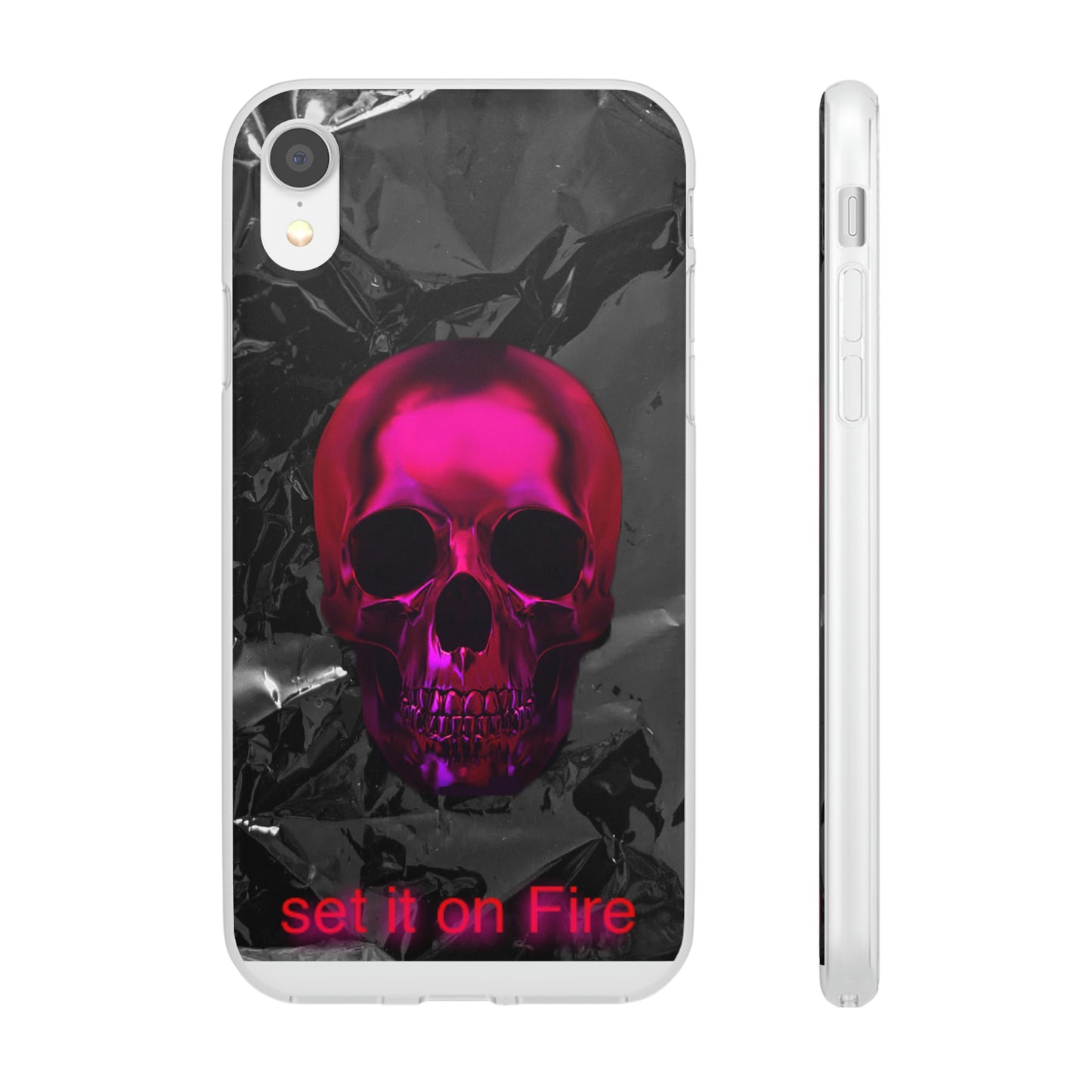 Fire Skull Phone Case