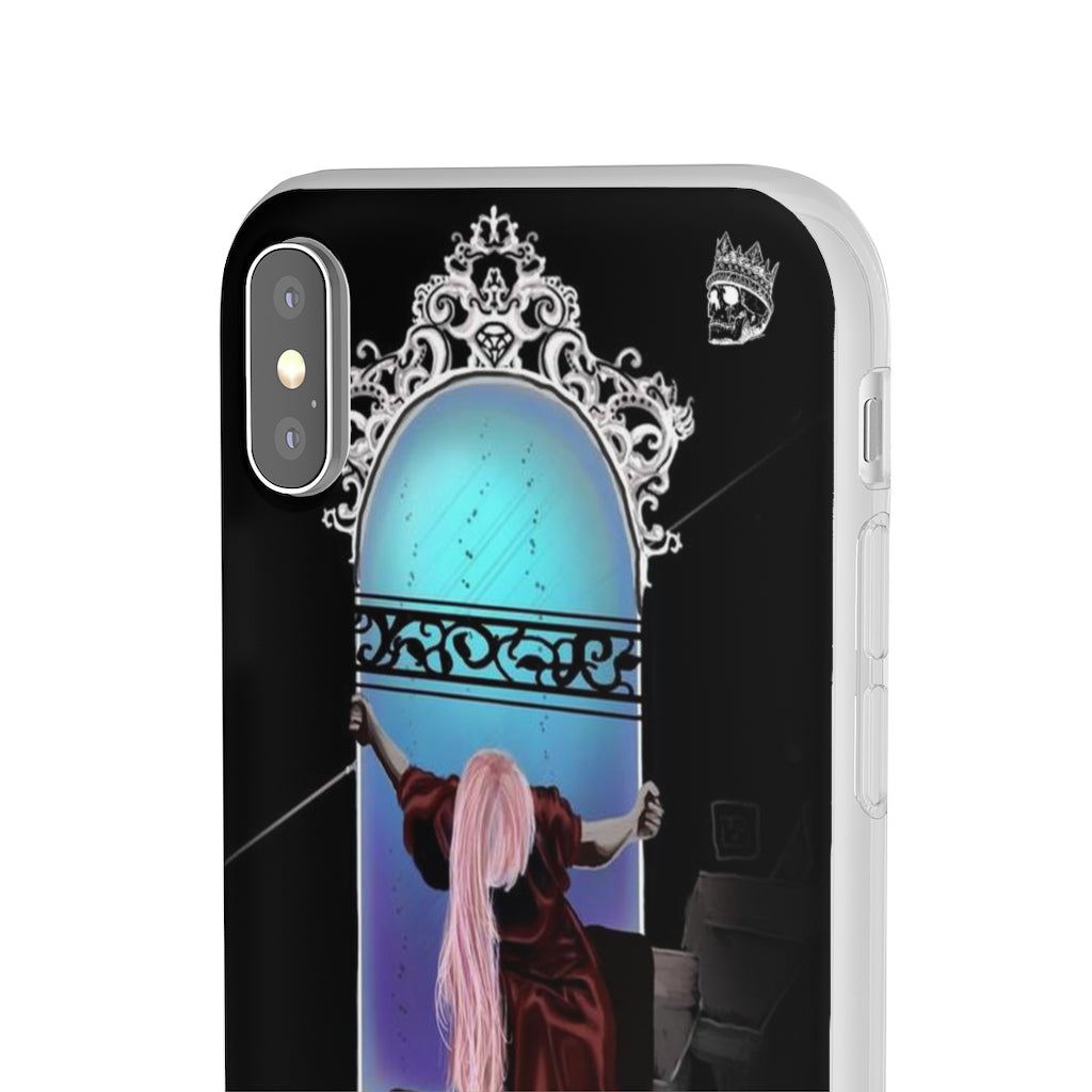 Looking At The Window Phone Case