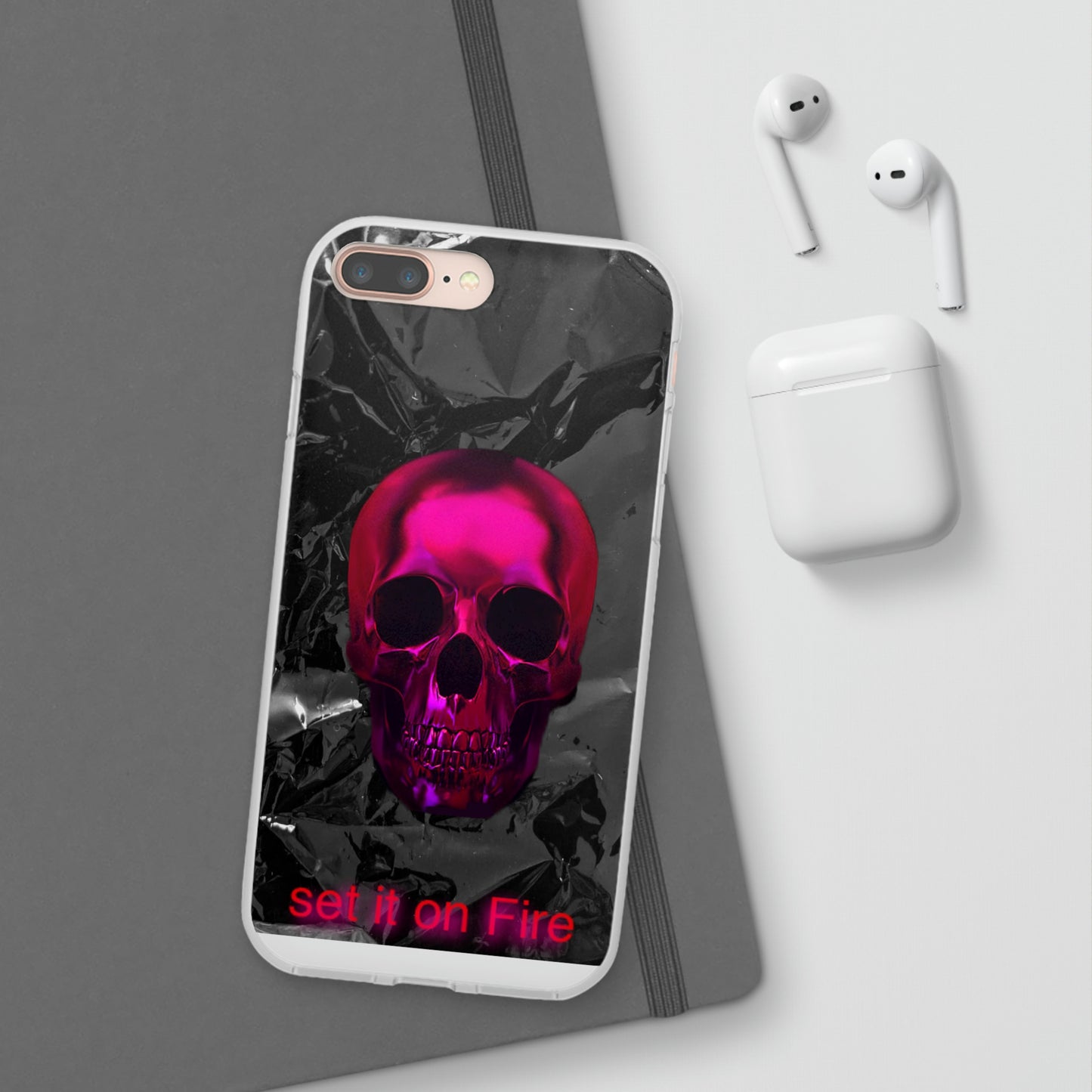 Fire Skull Phone Case