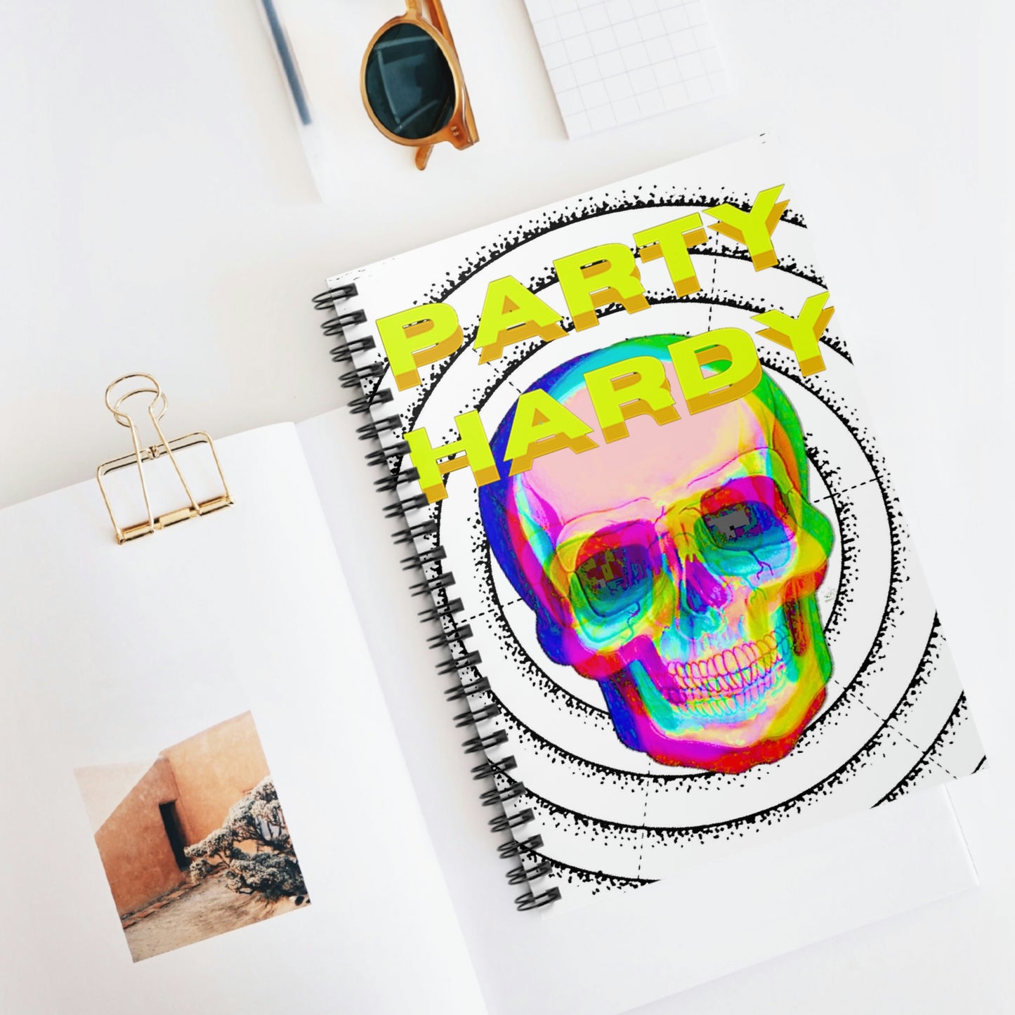 Party Hardy Skull Notebook