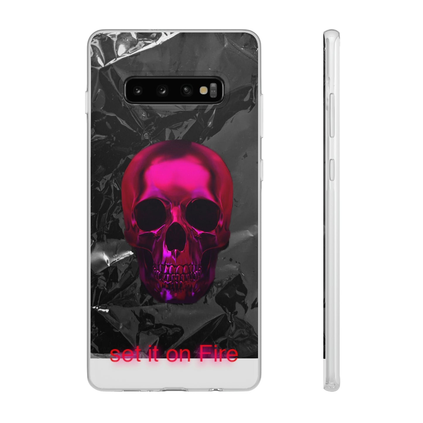 Fire Skull Phone Case