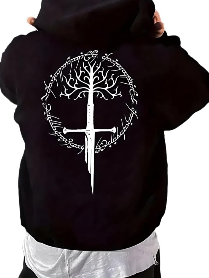 Lord Of The Rings Design Hoodie